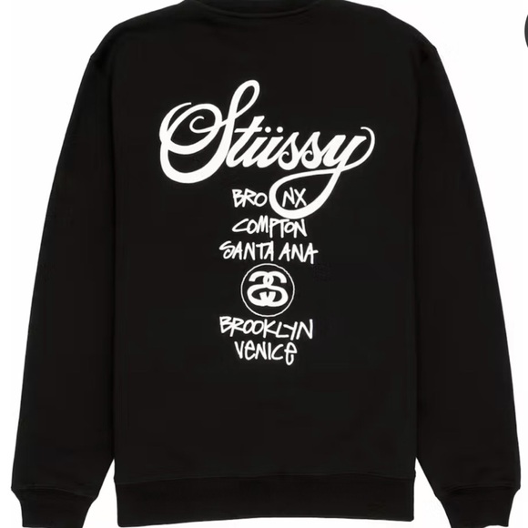 Stussy Other - Authentic Stussy World Tour Crewneck Medium